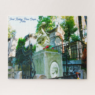 Letzte Ruhestätte Chopin Paris. Puzzle