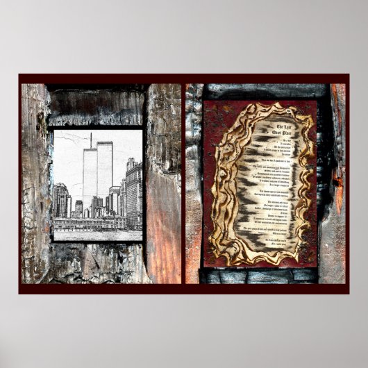 Letzte ruhige Place & Twin Towers Poster (Vorne)