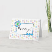 Letzte Runde Chemotherapie Grußkarte - Hurray Karte (Vorderseite)