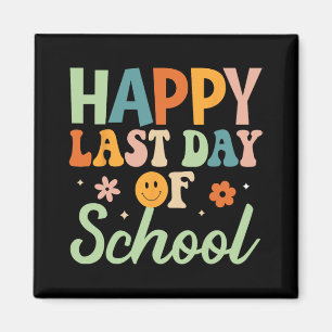 Letzte Schultag Shirts Hallo Sommer Lehrer Stu Magnet