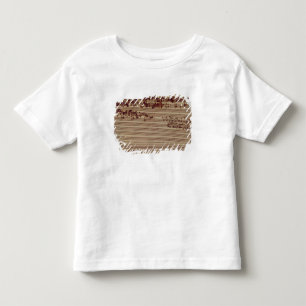 Letzte Seite der Kunst von Fugue, 1740s Kleinkind T-shirt