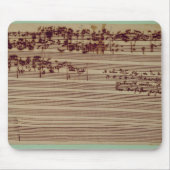 Letzte Seite der Kunst von Fugue, 1740s Mousepad (Vorne)