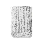 Letzte Seite 'eines La Recherche du Temps Perdu' Badematte (Vorderseite Vertikal)