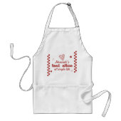 Letzte Slice Pizza Bachelorette Wochenende Party Schürze (Vorne)