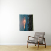 Letzte Sonnenstrahlen vor Sonnenuntergang Wandteppich (Beispiel)