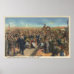 Letzte Spitze fahren - Bahnstrecke Poster