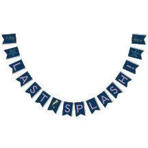 Letzte Spritzen-Meerjungfrau Bachelorette Fahne