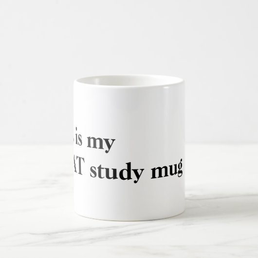 LETZTE Studien-Tasse Kaffeetasse (Mittel)