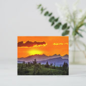 Letzte Sunset Postkarte (Stehend Vorderseite)