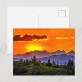 Letzte Sunset Postkarte (Vorne/Hinten)