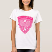 Letzte Swing Country Clubs Tennis Bachelorette T-Shirt (Vorderseite)
