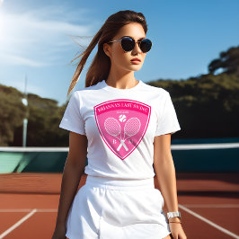Letzte Swing Country Clubs Tennis Bachelorette T-Shirt