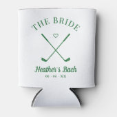 Letzte Swing Golf Bachelorette Dosenkühler (Vorderseite)