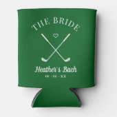 Letzte Swing Golf Bachelorette Dosenkühler (Vorderseite)