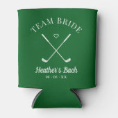 Letzte Swing Golf Bachelorette Dosenkühler (Vorderseite)