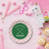 Letzte Swing Golf Bachelorette Pappteller (Party)