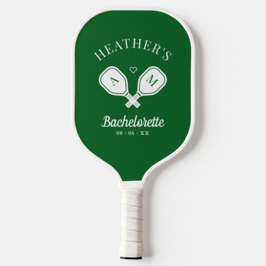 Letzte Swing Pickleball Bachelorette Pickleball Schläger (Rückseite)