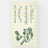 Letzte Swing vor dem Ring Pickleball Bach Weekend Banner (Vertikal)