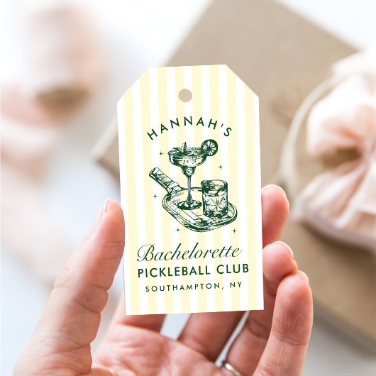 Letzte Swing vor dem Ring Pickleball Bach Weekend Geschenkanhänger