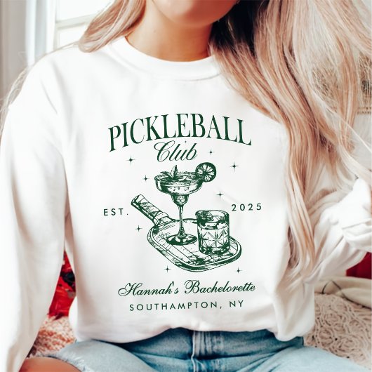Letzte Swing vor dem Ring Pickleball Bach Weekend Sweatshirt