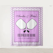 Letzte Swing vor dem Ring Willkommen & Vielen Dank Wandteppich (Vorderseite)