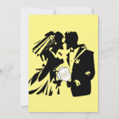 Letzte Swing vor der Ring Hochzeit Pickleball Invi Einladung (Rückseite)