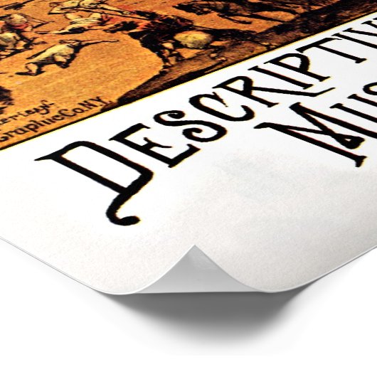 Letzte Tage in Pompeji Poster (Ecke)