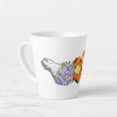 Letzte Tasse: Bouquet der Blume mit Früchten Milchtasse (Linke Ecke)