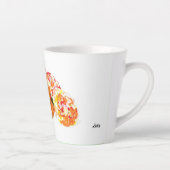 Letzte Tasse: Bouquet der Blume mit Früchten Milchtasse (Rechts)