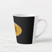 Letzte Tasse - Goldenes Oval mit Initialen (Rechts)