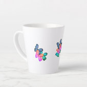 Letzte Tasse: Liebe des Schmetterlings Milchtasse (Linke Ecke)