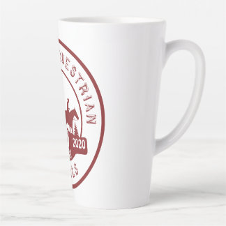 Letzte Tasse mit 50-jährigen Logo-Maroon und White