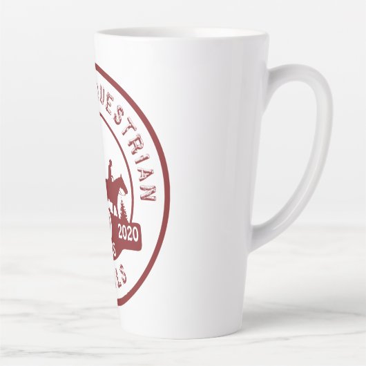 Letzte Tasse mit 50-jährigen Logo-Maroon und White (Rechts)
