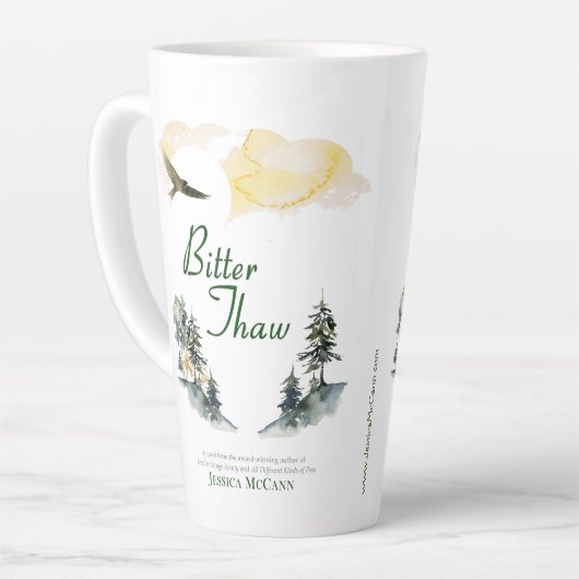 Letzte Tasse mit Bitter Thaw Buchcover buchen (Linke Ecke)