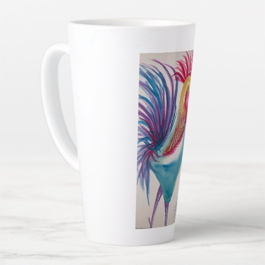 Letzte Tasse mit Rasterdesign (Linke Ecke)