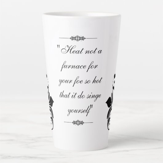 Letzte Tasse mit schönem Design (Vorderseite)