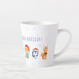 Letzte Tasse mit Weihnachtsfrauen