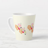 Letzte Tasse: Mohnblütenbäume, Blume Milchtasse (Linke Ecke)