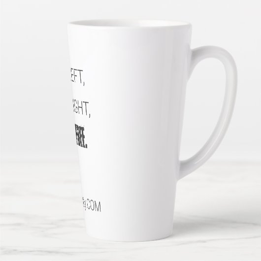 Letzte Tasse - "Nicht Verlassen. Nicht in Ordnung. (Rechts)