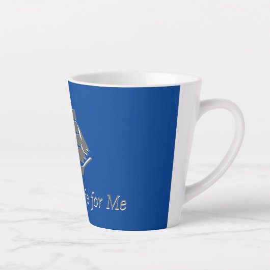 Letzte Tasse - Segelschiff mit Text (Rechts)