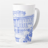 Letzte Tasse - "The Grounds at Pemberley" (Blau) (Rechte Ecke)