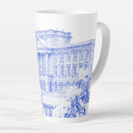 Letzte Tasse - "The Grounds at Pemberley" (Blau) (Rechte Ecke)
