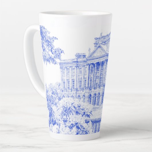 Letzte Tasse - "The Grounds at Pemberley" (Blau) (Linke Ecke)