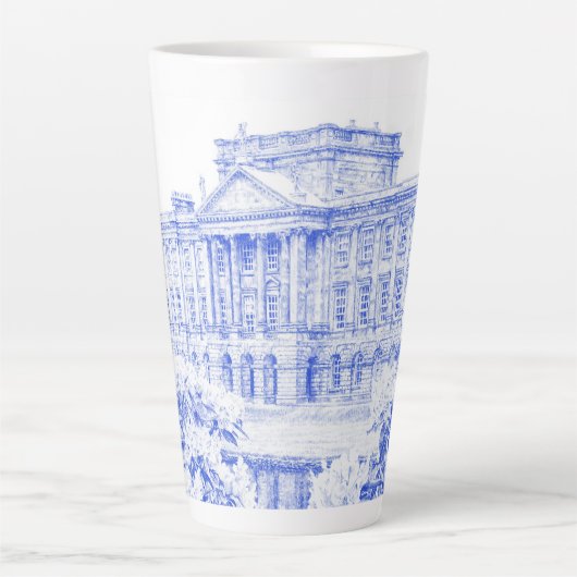 Letzte Tasse - "The Grounds at Pemberley" (Blau) (Vorderseite)