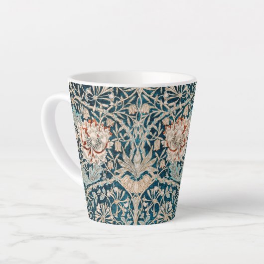 LETZTE TASSE: WILLIAM MORRIS : HONEYSUCKLE MILCHTASSE (Linke Ecke)