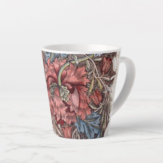 LETZTE TASSE: WILLIAM MORRIS : HONEYSUCKLE + TULIP MILCHTASSE (Rechte Ecke)