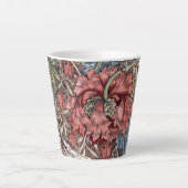 LETZTE TASSE: WILLIAM MORRIS : HONEYSUCKLE + TULIP MILCHTASSE (Vorderseite)