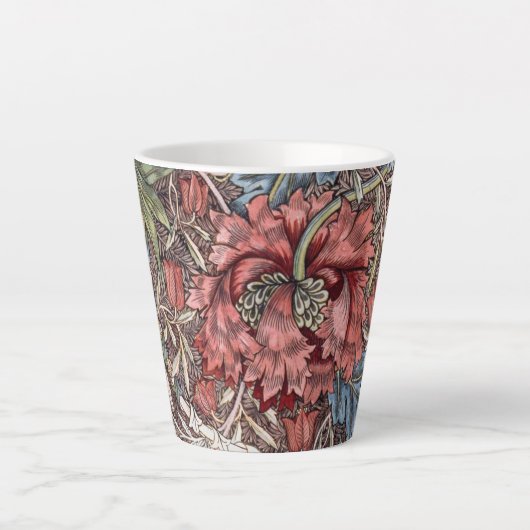 LETZTE TASSE: WILLIAM MORRIS : HONEYSUCKLE + TULIP MILCHTASSE (Vorderseite)