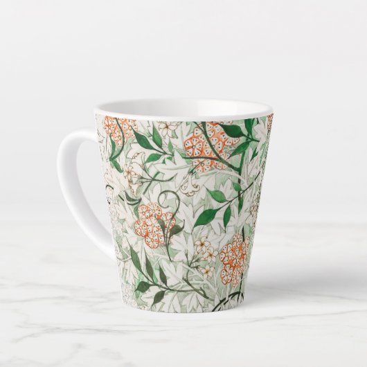 LETZTE TASSE: WILLIAM MORRIS : JASMINE MILCHTASSE (Linke Ecke)