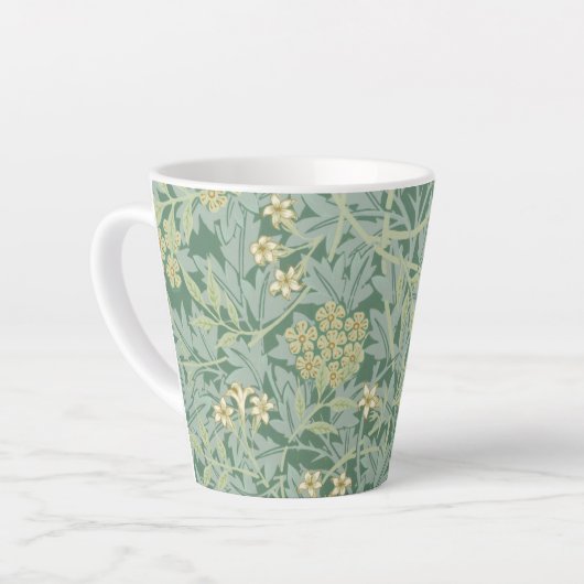 LETZTE TASSE: WILLIAM MORRIS : JASMINE MILCHTASSE (Linke Ecke)